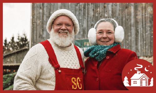 Santa Claus at Elliott Tree Farm