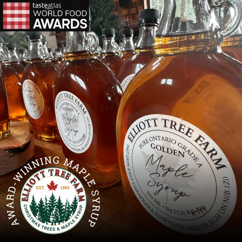 Read more about the article Elliott Tree Farm’s Early Harvest Golden Named Among the Best Maple Syrups in the World