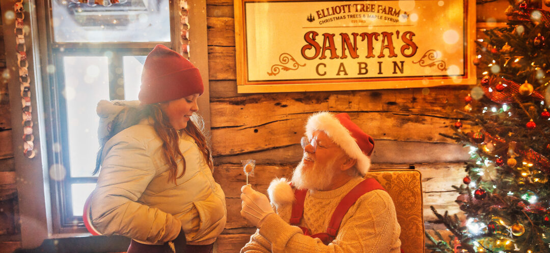 santas cabin